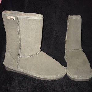 New Bearpaw Emma Short grey warm winter boots